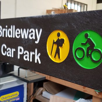 Bridleway car park