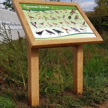 A1 Oak Lectern sign