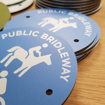 ACM Waymarker Discs Bridleway CoL