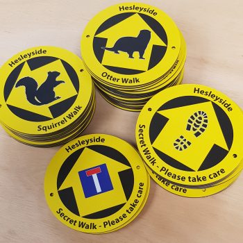 ACM waymarker discs Hesleyside