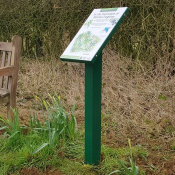 Aluminium Carrier Pedestal Sign