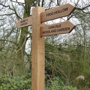 Fingerpost Belvoir Castle