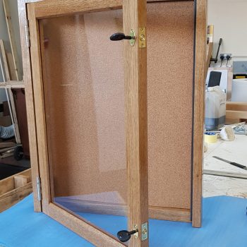 Oak Cabinet A2 lockable
