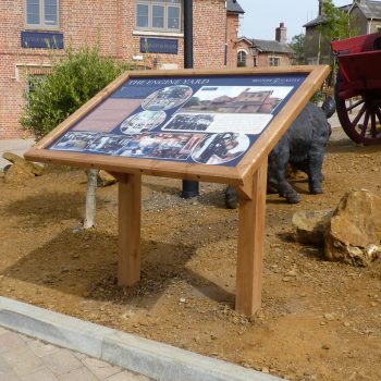 Oak Lectern A0 Belvoir Castle Engine Yard