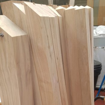 Oak posts and waymarkers DAB workshop