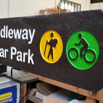 Recycled Plastic Bridleway Fingerpost