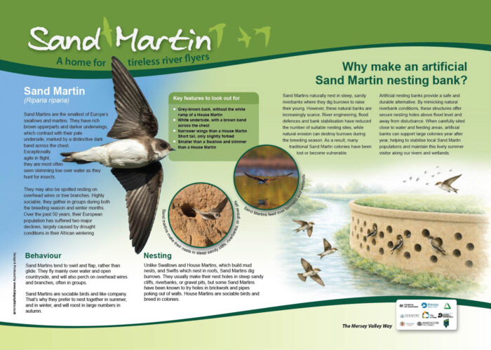 steel interpretation lecterns mersey valley project